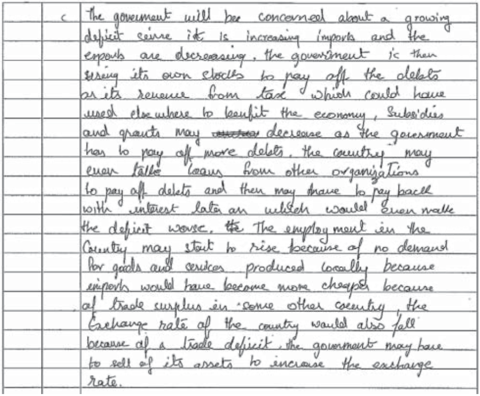 Example Candidate Responses (Standards Booklet)